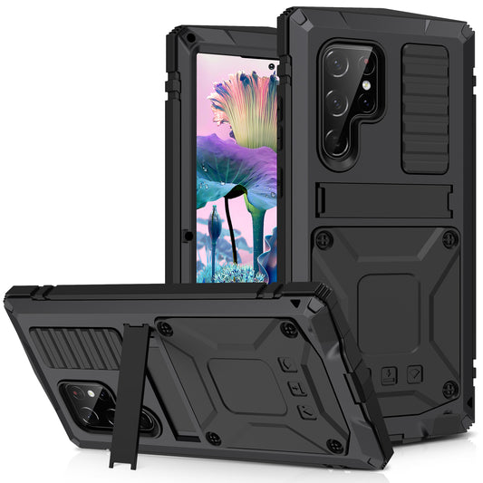 Luxury Samsung Galaxy S23 Ultra Heavy Duty Case Military Grade Rugged Armor Shockproof 360 Full Tough Cover Camera Protection