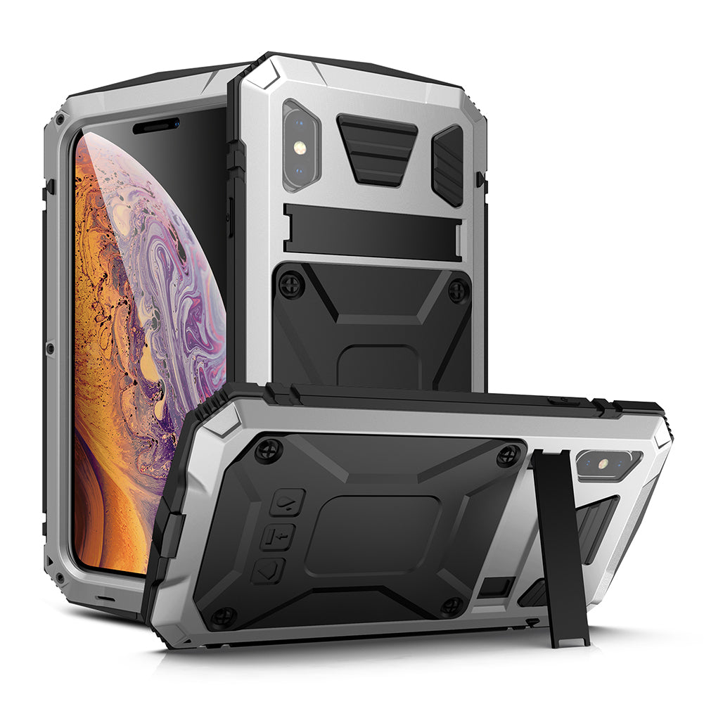 Luxury iPhone XS Max Heavy Duty Case XR X Military Grade Rugged Armor Camera Protection Shockproof 360 Full Body Cover