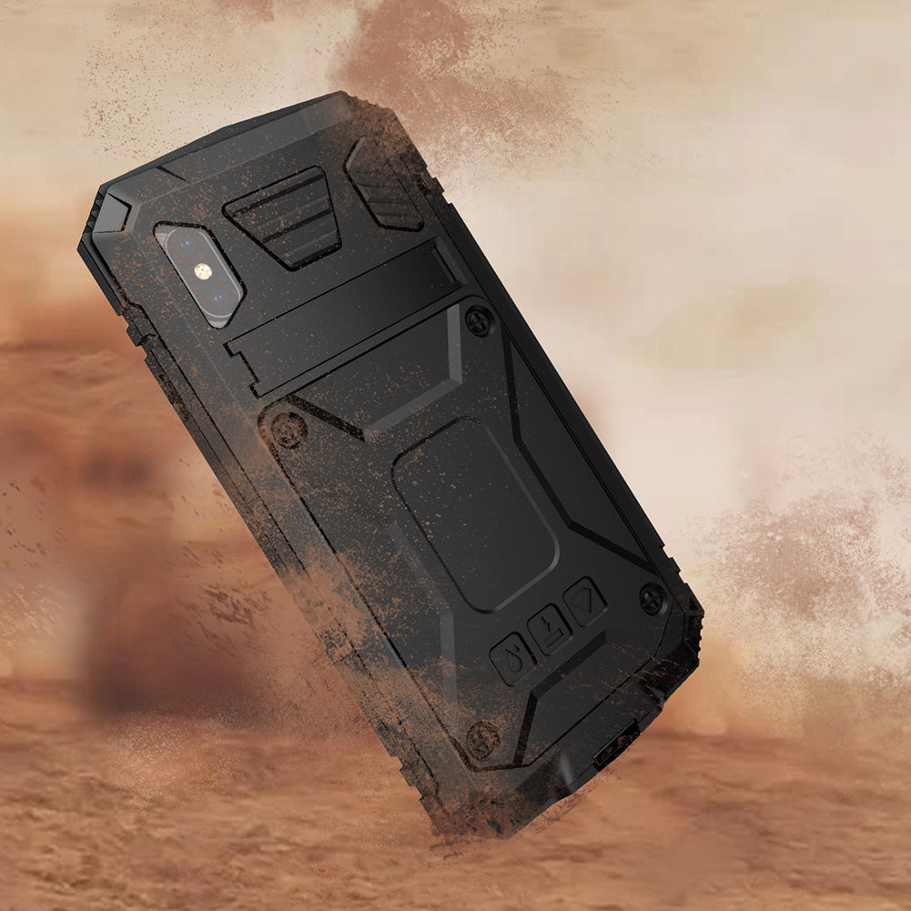 Luxury iPhone XS Max Heavy Duty Case XR X Military Grade Rugged Armor Camera Protection Shockproof 360 Full Body Cover