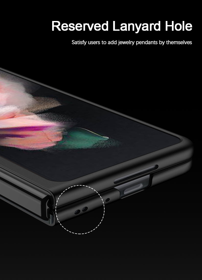 Luxury Samsung Z Fold 3 Ultra Thin Case Matte Hard Plastic Slim Phone Galaxy Fold 2 Cover